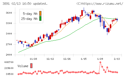 ニッポン高度紙工業チャート