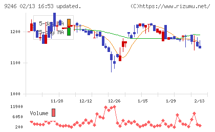 プロジェクトホールディングスチャート