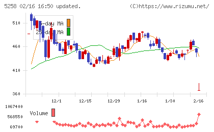 トランザクション・メディア・ネットワークスチャート