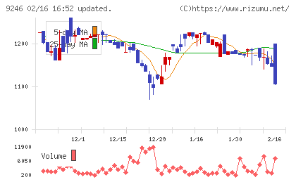 プロジェクトホールディングスチャート