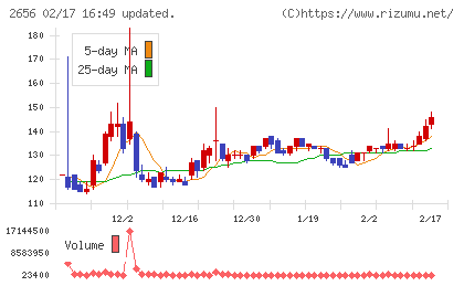 ベクターホールディングスチャート