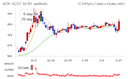 サンエー化研チャート