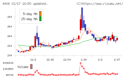 新日本理化チャート