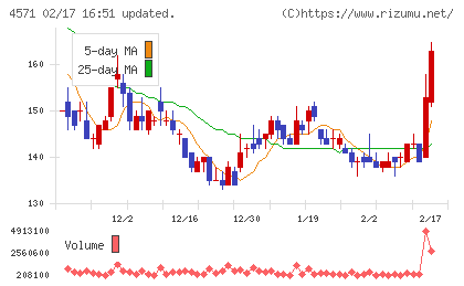 ＮＡＮＯ　ホールディングスチャート