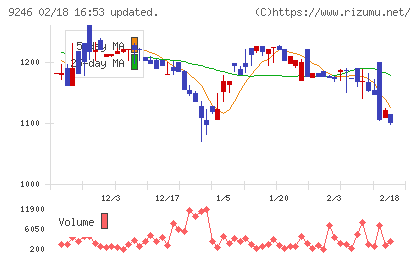 プロジェクトホールディングスチャート