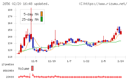 ベクターホールディングスチャート