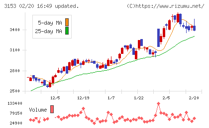 八洲電機チャート
