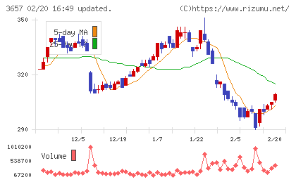 ポールトゥウィンホールディングスチャート