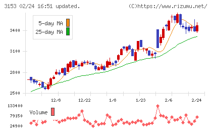 八洲電機チャート