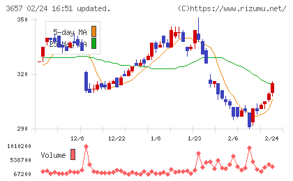 ポールトゥウィンホールディングスチャート