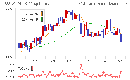 東邦システムサイエンスチャート