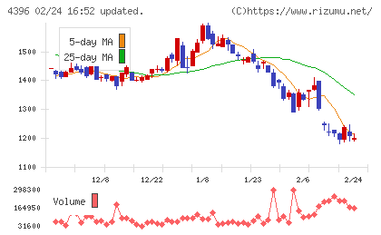 システムサポートホールディングスチャート