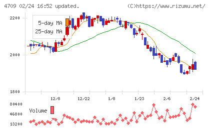 ＩＤホールディングスチャート