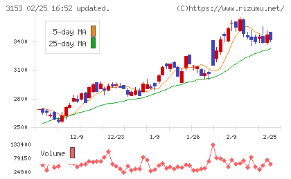 八洲電機チャート
