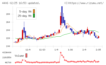 新日本理化チャート