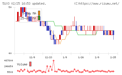 昭和ホールディングスチャート