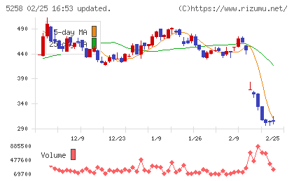 トランザクション・メディア・ネットワークスチャート