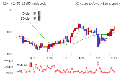 スカイマークチャート