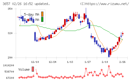 ポールトゥウィンホールディングスチャート