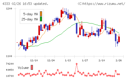 東邦システムサイエンスチャート