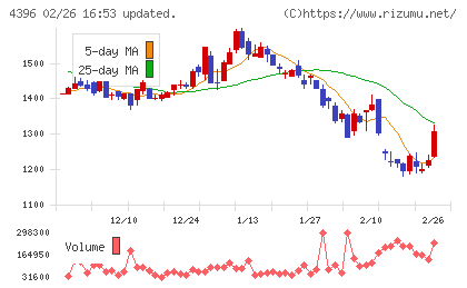 システムサポートホールディングスチャート