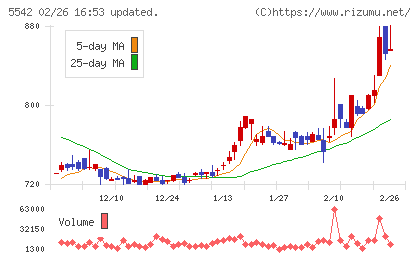 新報国マテリアルチャート