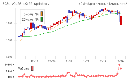 和田興産チャート