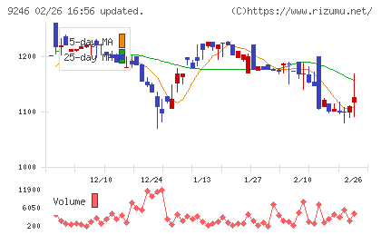 プロジェクトホールディングスチャート