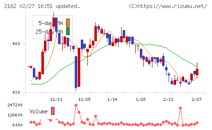 ｎｍｓホールディングスチャート