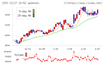 八洲電機チャート