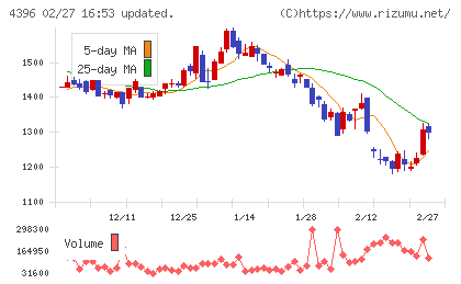 システムサポートホールディングスチャート