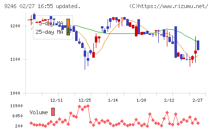 プロジェクトホールディングスチャート