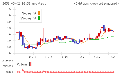 ベクターホールディングスチャート