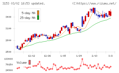 八洲電機チャート