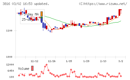 大和コンピューターチャート