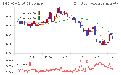 システムサポートホールディングスチャート