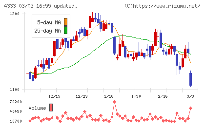 東邦システムサイエンスチャート