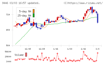 サカイホールディングスチャート