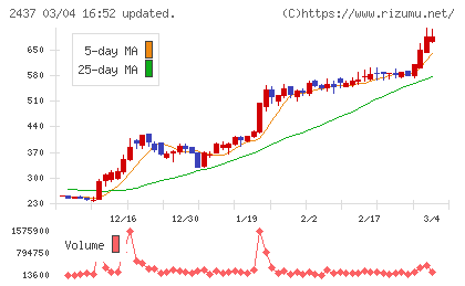 Ｓｈｉｎｗａ　Ｗｉｓｅ　Ｈｏｌｄｉｎｇｓチャート