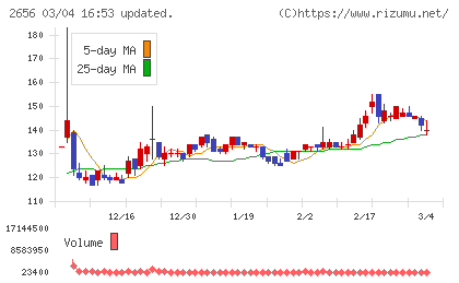 ベクターホールディングスチャート