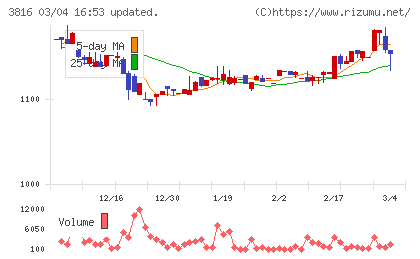 大和コンピューターチャート