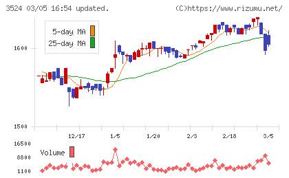 日東製網チャート
