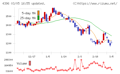 システムサポートホールディングスチャート