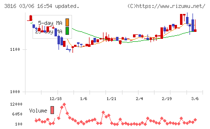 大和コンピューターチャート