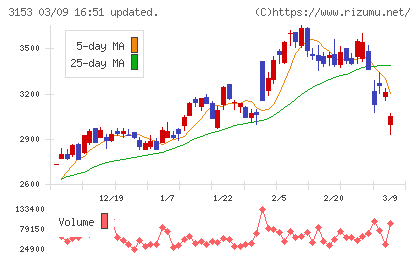 八洲電機チャート
