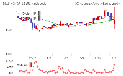 大和コンピューターチャート