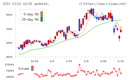八洲電機チャート