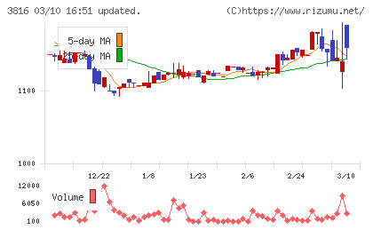 大和コンピューターチャート