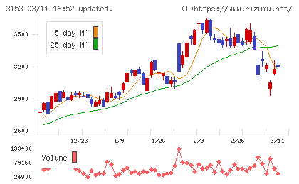 八洲電機チャート