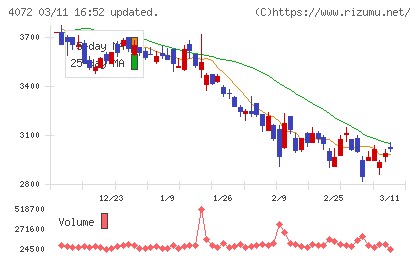 電算システムホールディングスチャート